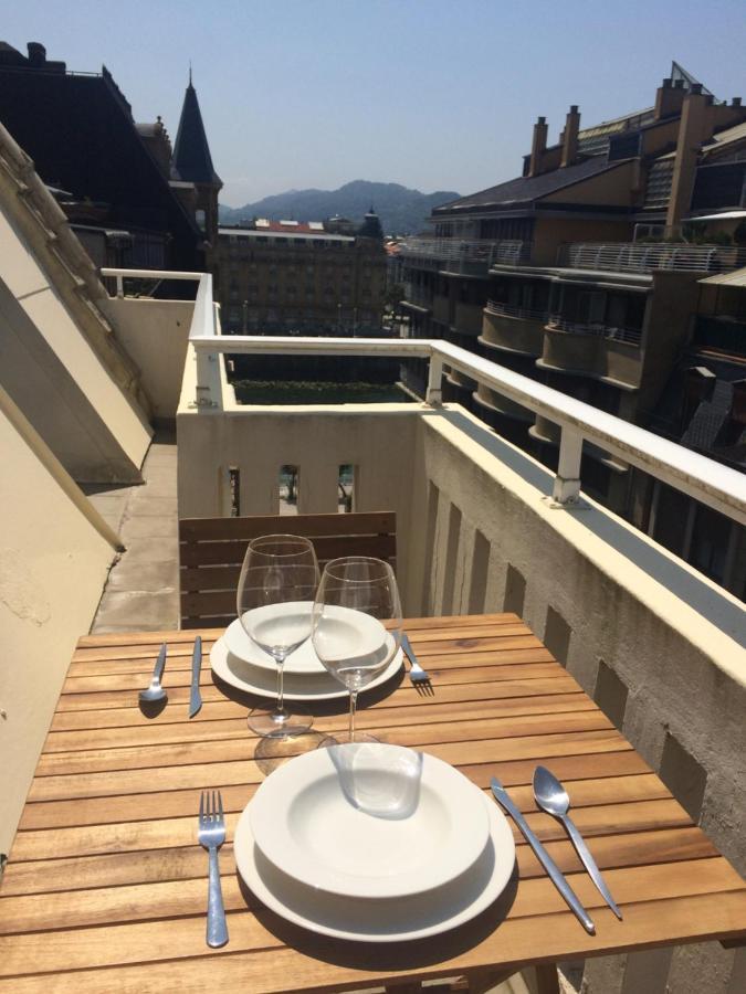 Apartamento Decor en Gros con vistas al río San Sebastián Exterior foto